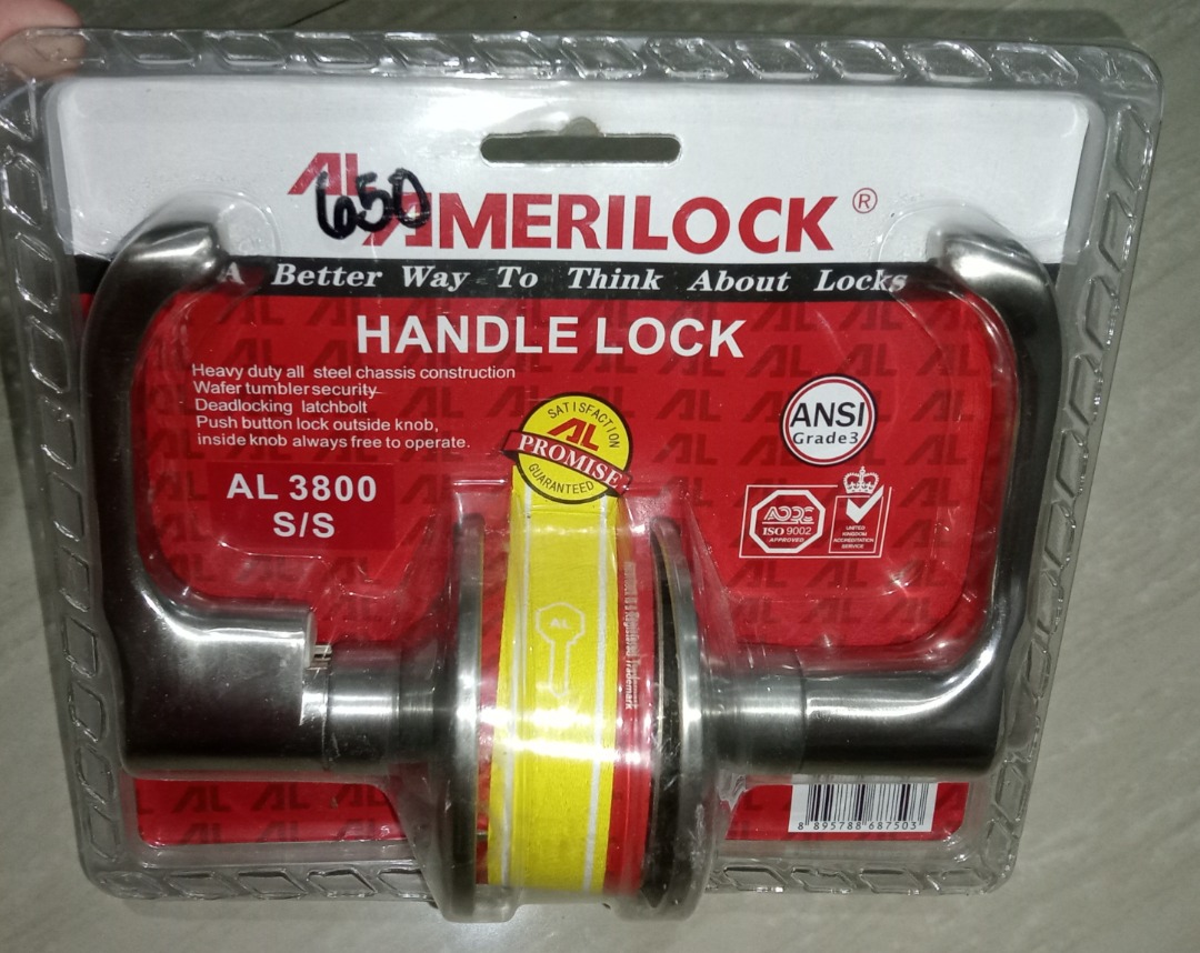 Handle Lock AMERILOCK on Carousell