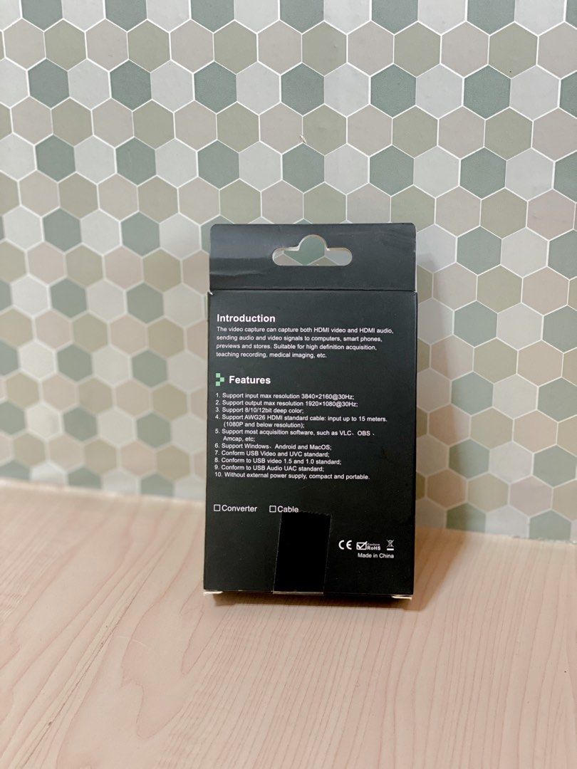 HDMI Adapter (Camera to Laptop), Computers & Tech, Parts & Accessories