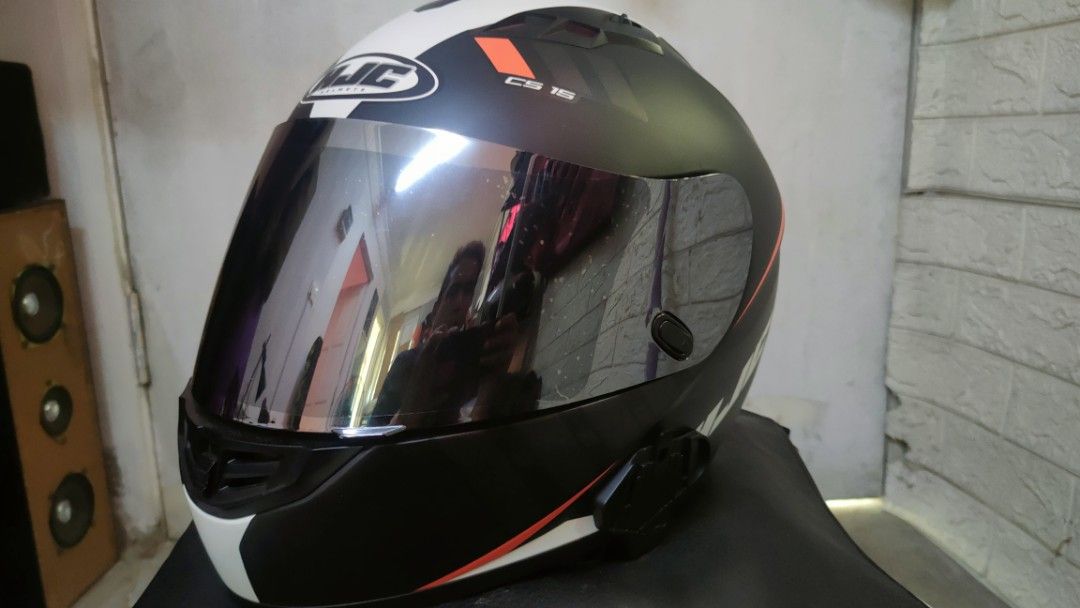 Helmet HJC C15 full face Size M, Auto Accessories on Carousell