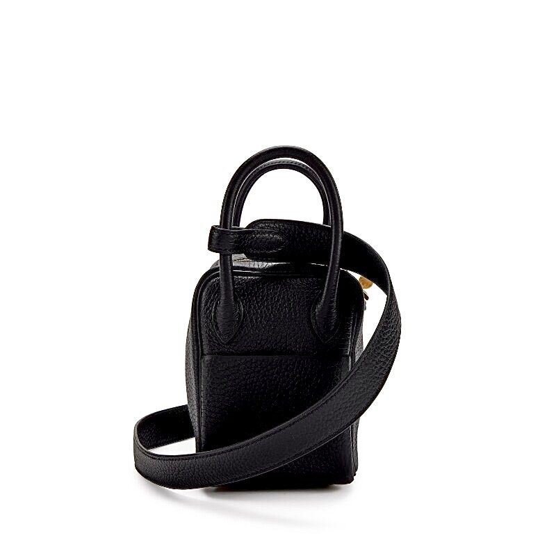 Hermès Lindy Mini Togo Black Noir GHW - Kaialux