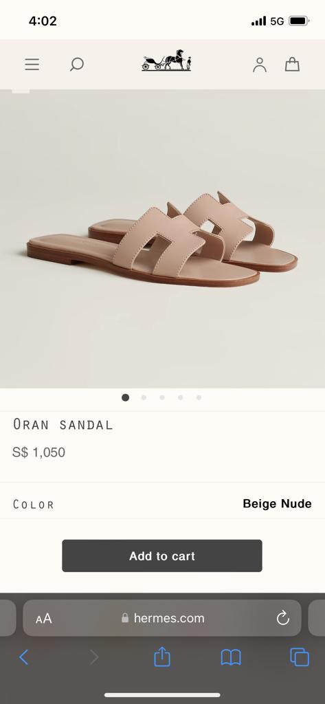 Hermes shoe size top