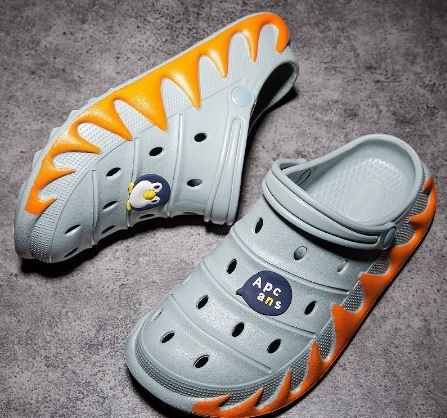 Mens closed shop toe slippers