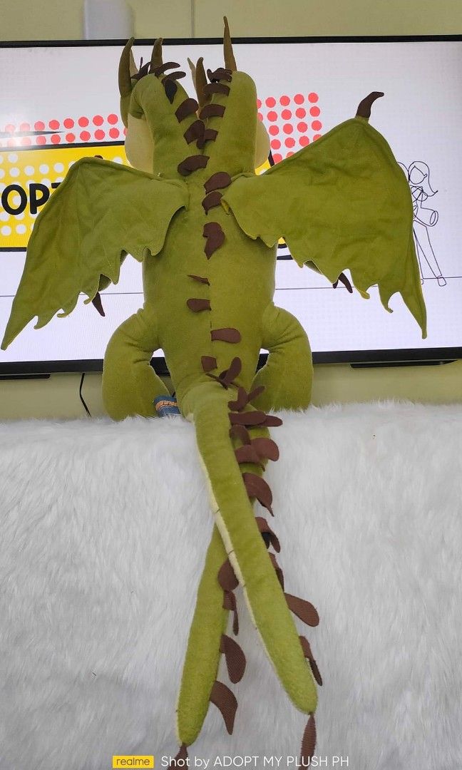 How To Train Your Dragon Barf and Belch plush 40", Hobbies & Toys, Toys