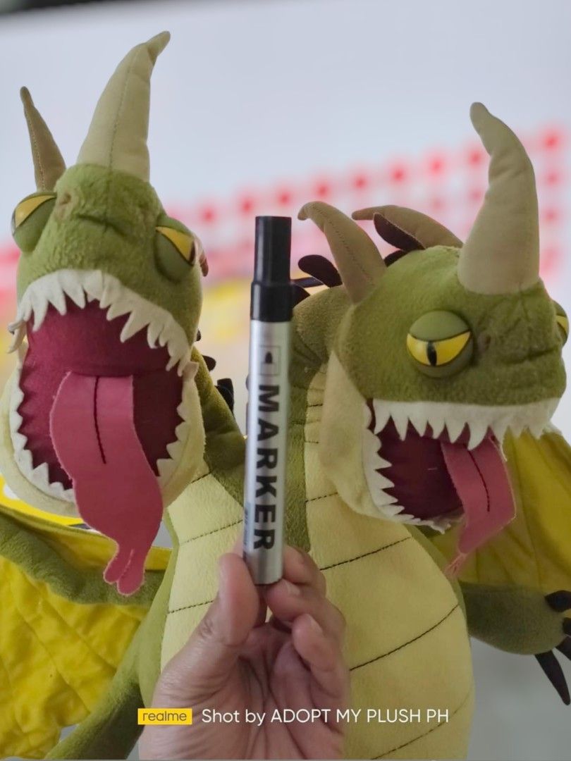 How To Train Your Dragon Barf and Belch plush 40", Hobbies & Toys, Toys