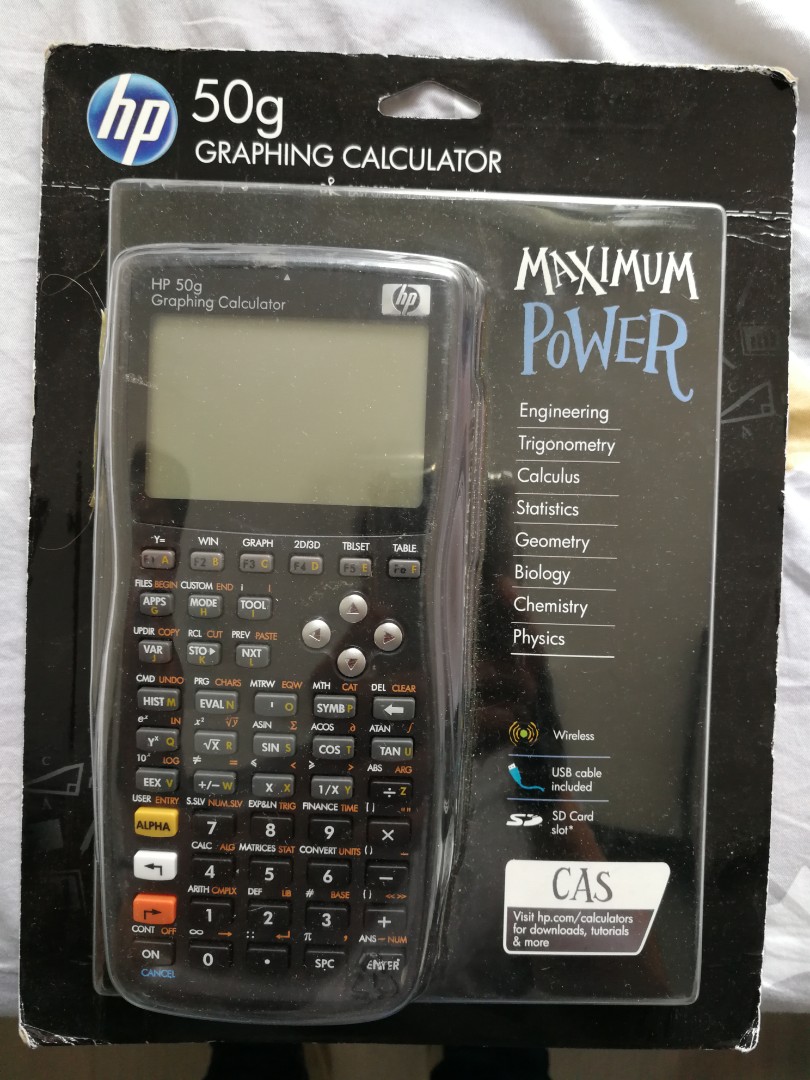 HP 50g Graphing Calculator, 電腦＆科技, 商務用科技產品- Carousell