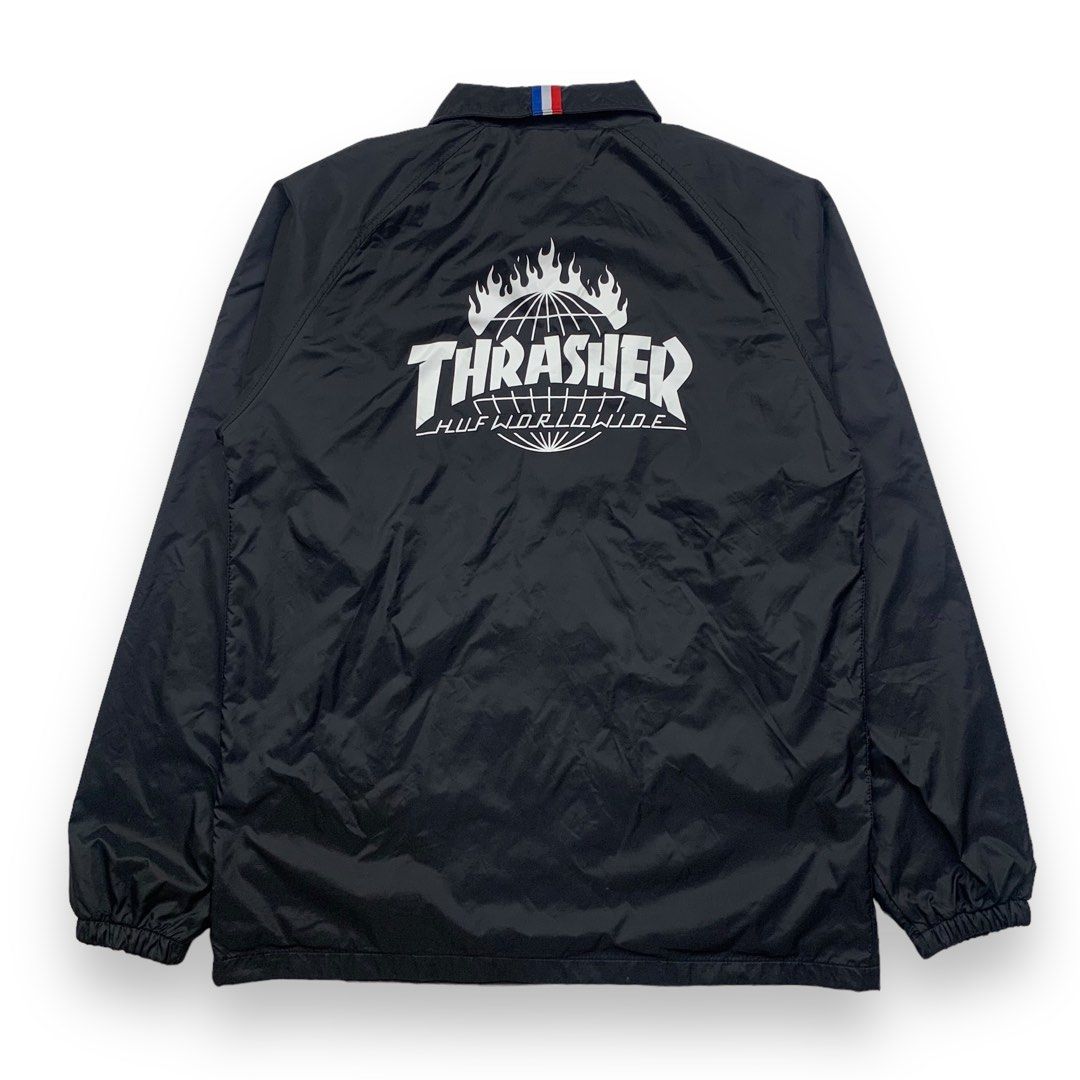 Huf x hotsell thrasher coach jacket