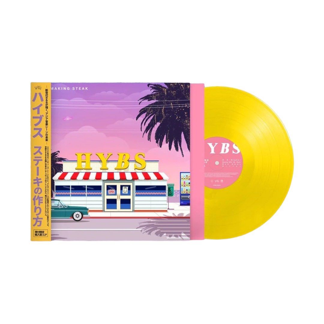 HYBS making steak アナログレコード LP（HYBS「MAKING STEAK