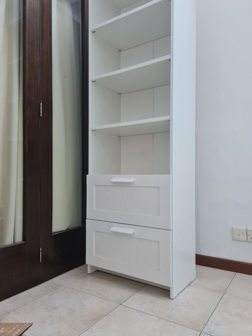 Ikea brimnes top bookcase with drawers