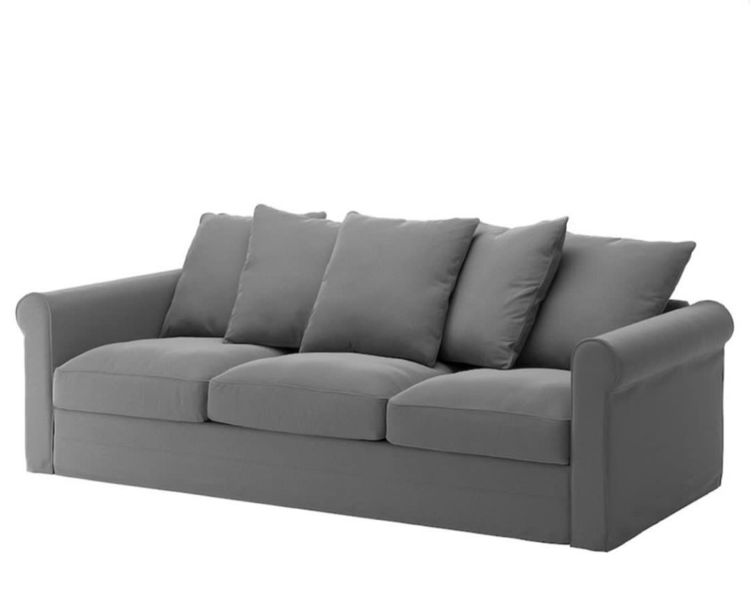 IKEA Gronlid sofa and footstool with storage, Furniture & Home Living