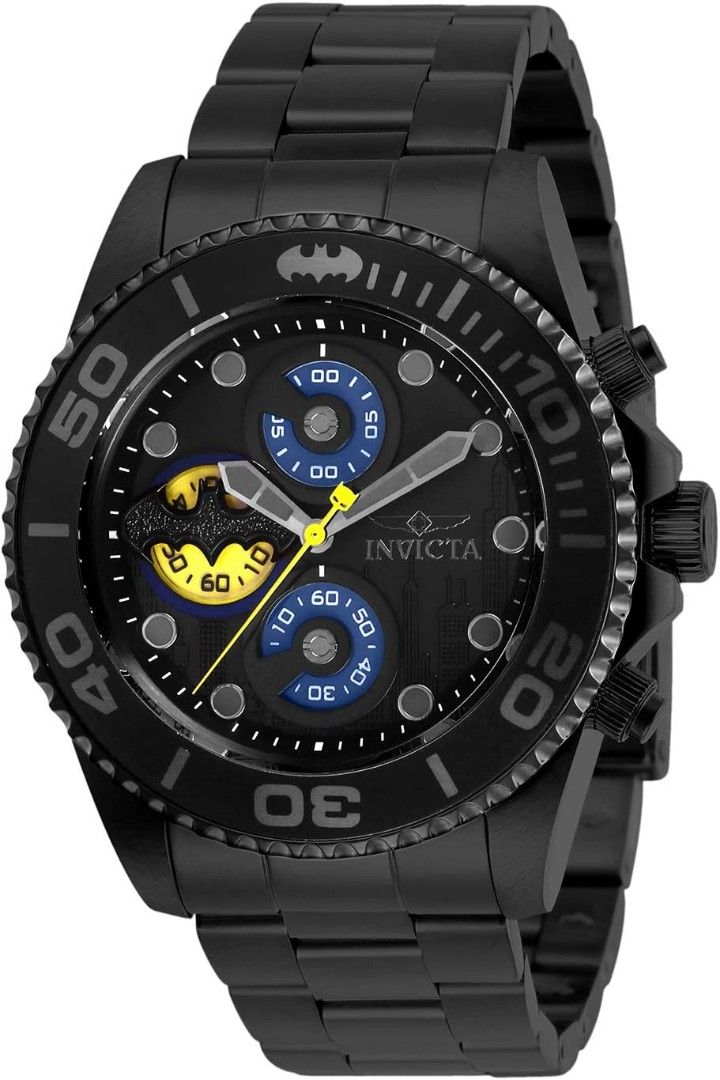 Invicta DC Comics Batman Chronograph Dive Watch Men s Fashion Watches Accessories Watches on Carousell