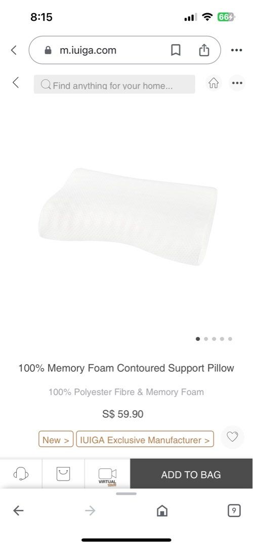 Iuiga neck pillow on sale
