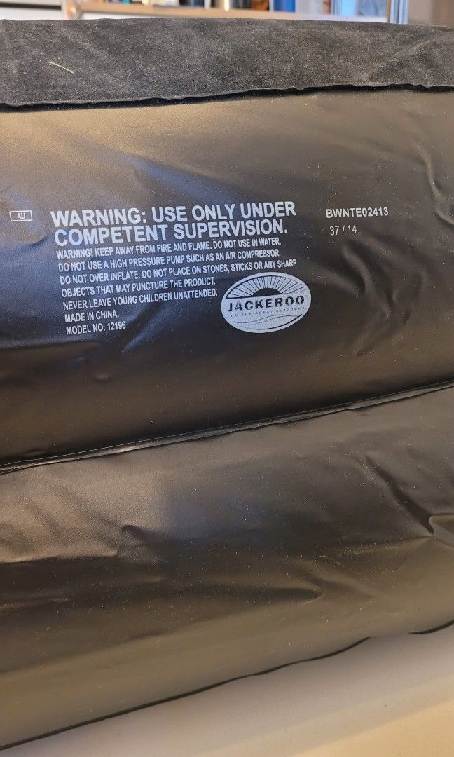 Jackaroo High Air Mattress Electric Air Pump Double size