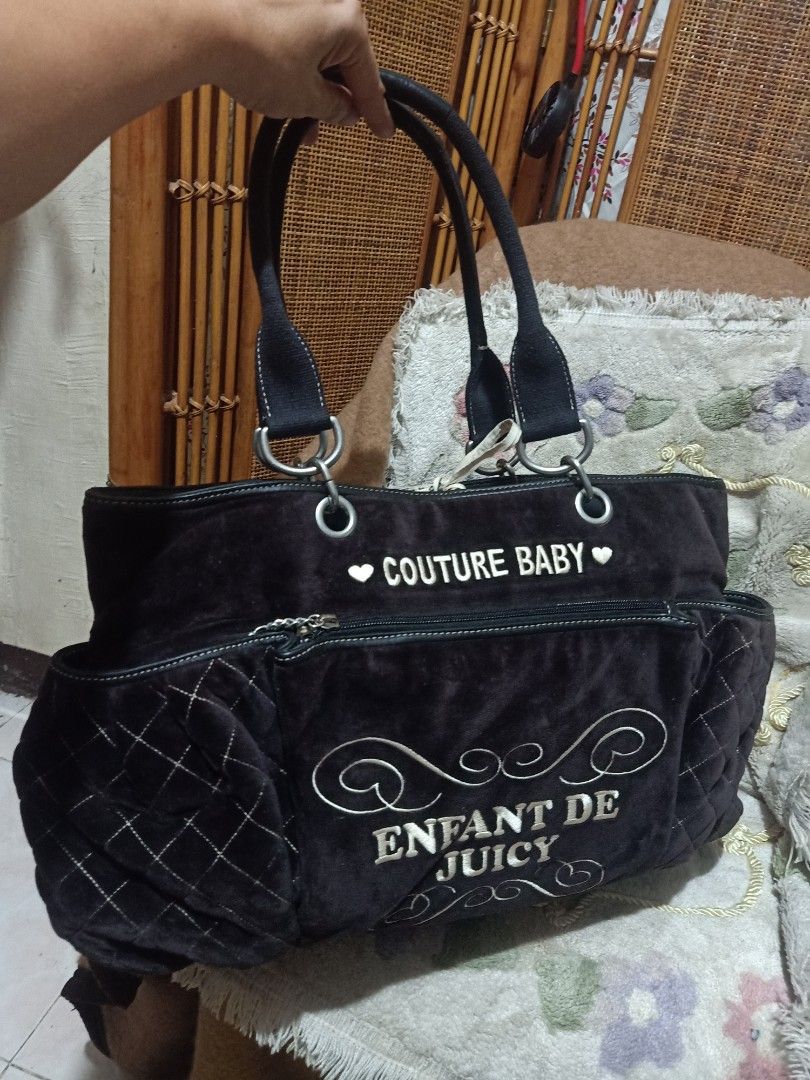 Juicy couture baby diaper discount bag