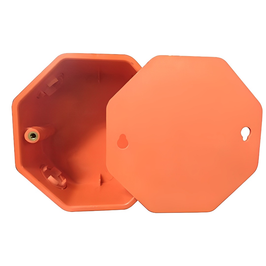 junction box with cover, fittings, electrical pipe, coupling, piping