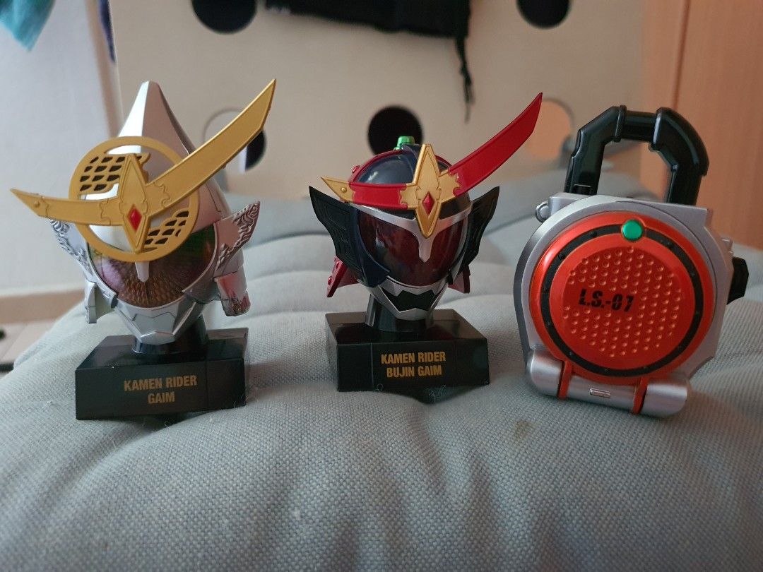 kamen rider head collection, Hobbies & Toys, Toys & Games on Carousell