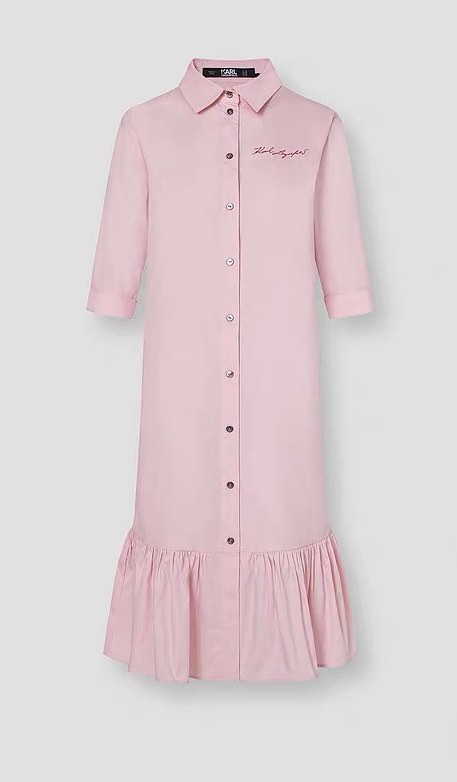 Karl Lagerfeld Pink Dress, Women's Fashion, Dresses & Sets, Dresses on ...