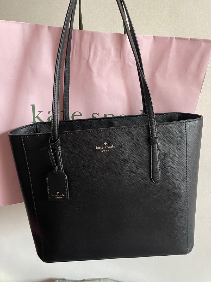 Kate Spade Medium Tote Shoulder Bag in Black, Luxury, Bags & Wallets on ...