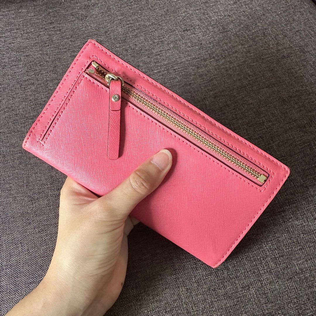 Kate spade pink black purse top