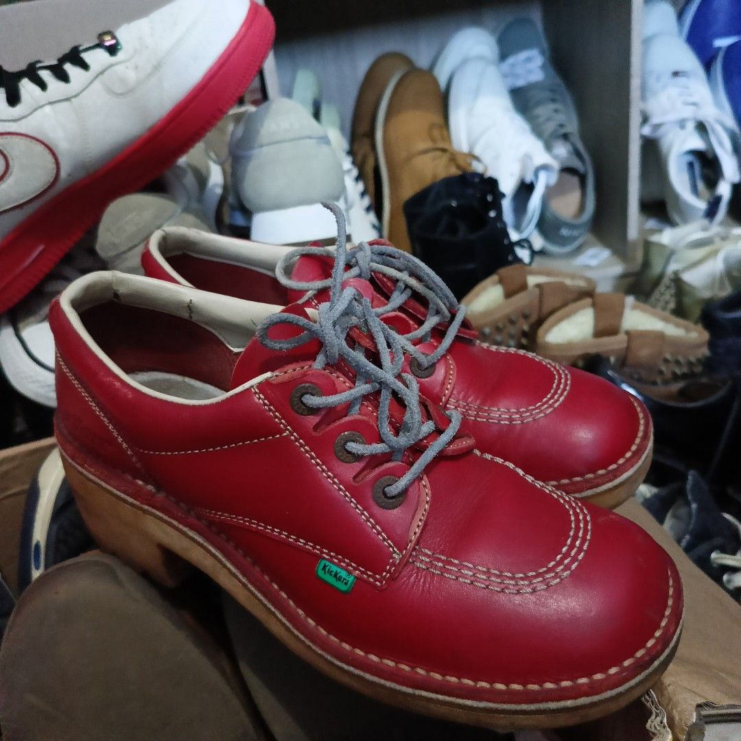 Kickers Vintage size 36 Fesyen Wanita Sepatu di Carousell