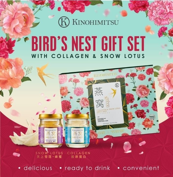 Kinohimitsu Bird Nest Mother day Gift set / Expiry 2025, Health