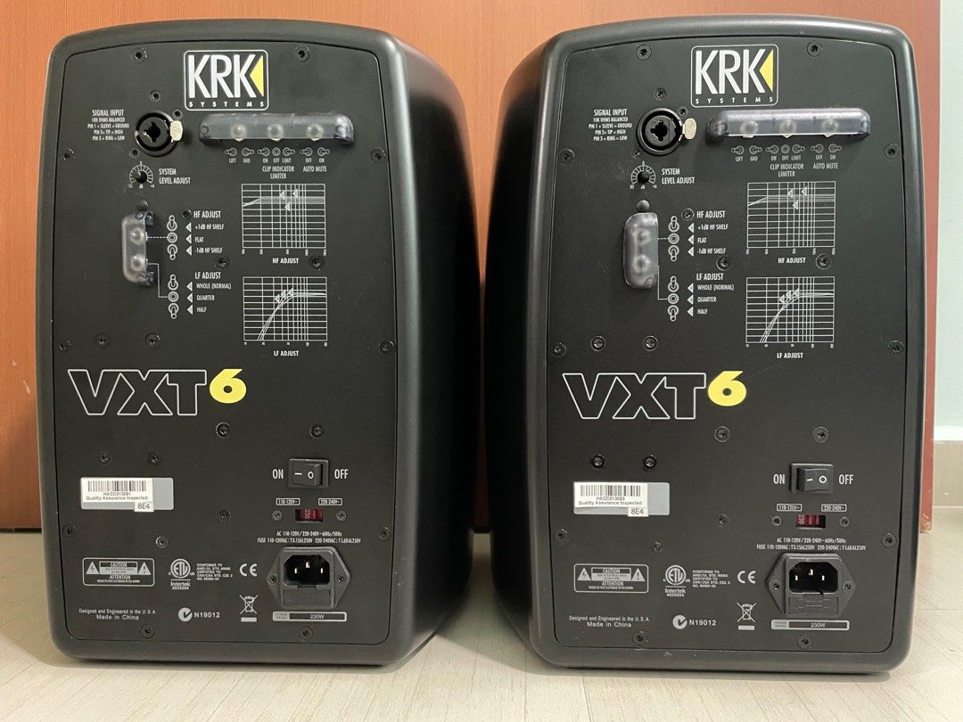KRK VXT6 Monitor Speakers, Audio, Soundbars, Speakers & Amplifiers on