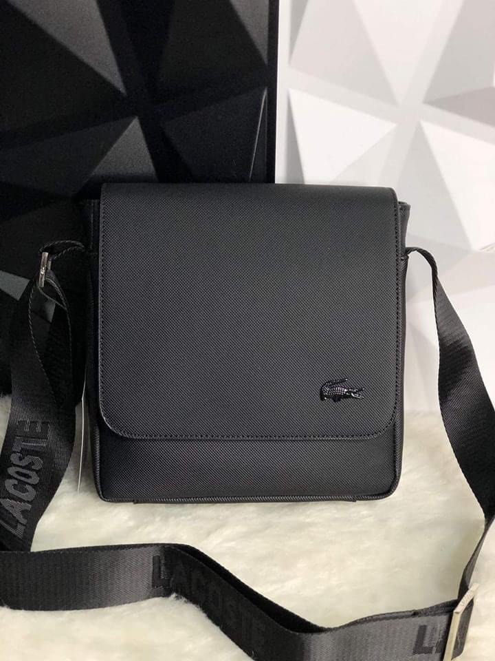Lacoste flap bag sales