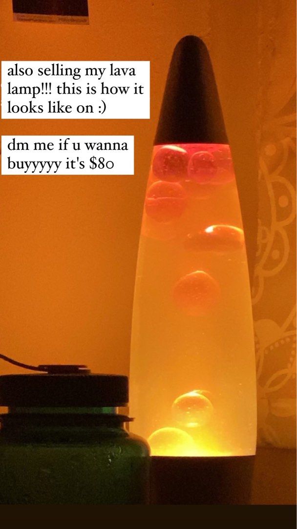 LAVA LAMP!! (Working Condition), Furniture & Home Living, Lighting