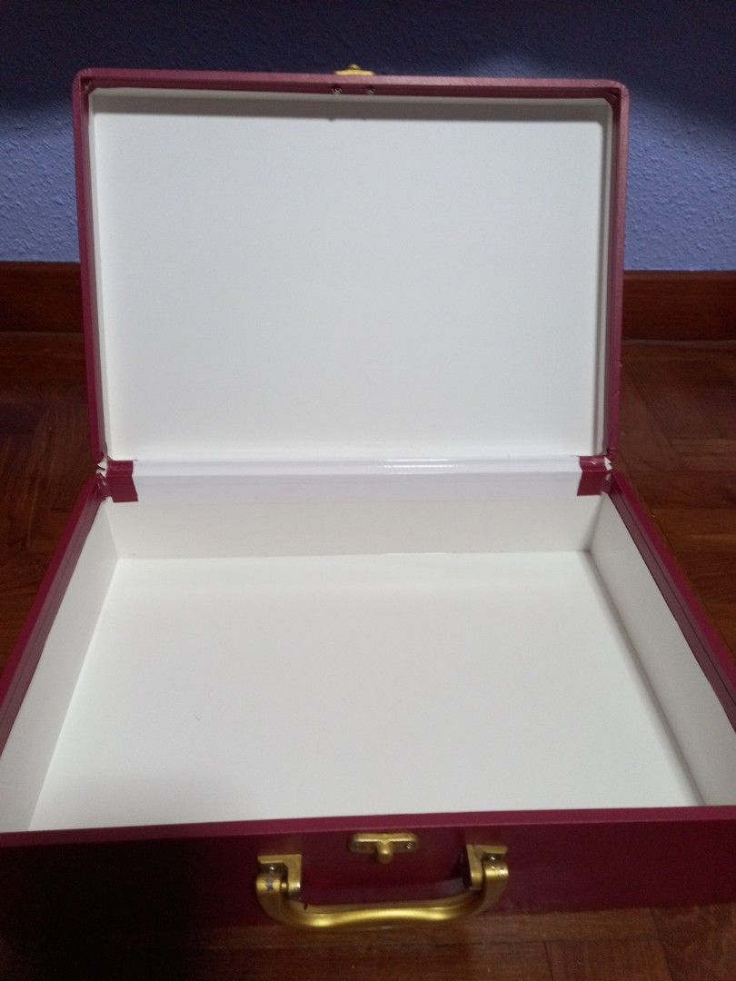 Lee Kuan Yew Red Box Briefcase, Men's Fashion, Bags, Briefcases on