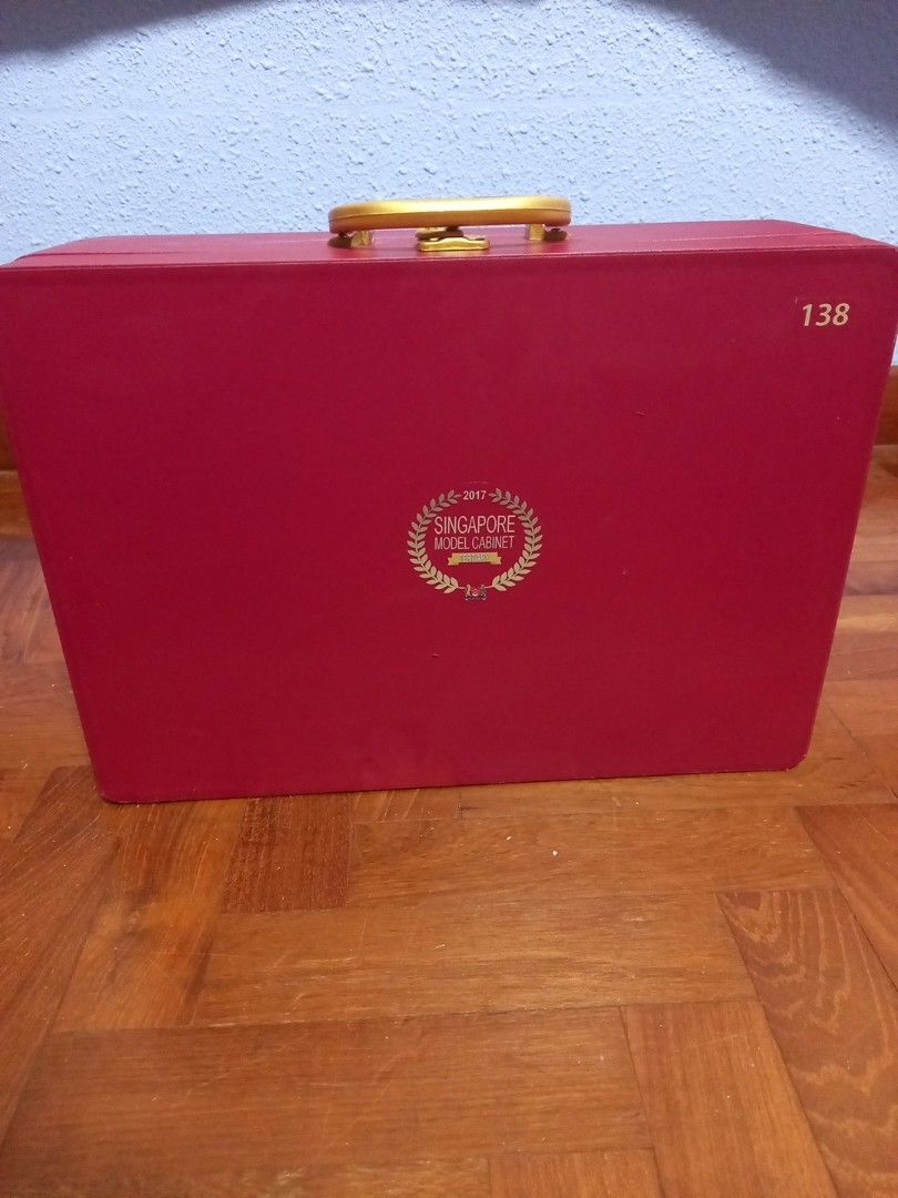Lee Kuan Yew Red Box Briefcase, Men's Fashion, Bags, Briefcases on