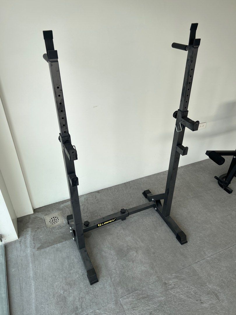 LEGACY FITNESS Squat Rack Multi-Gym System, Sports Equipment, Exercise ...