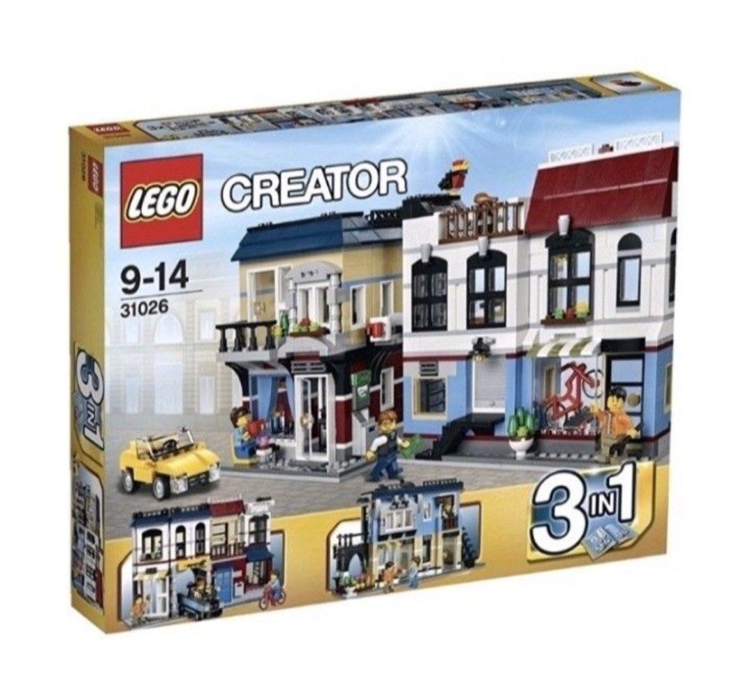 Lego 31026 Creator Bike and Cafe 3 in 1 Hobbies Toys Toys