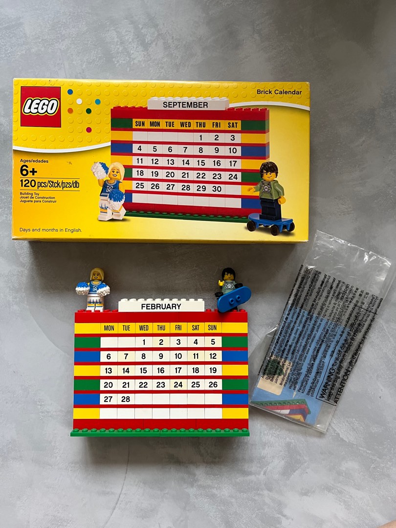Lego Calendar, Hobbies & Toys, Toys & Games on Carousell
