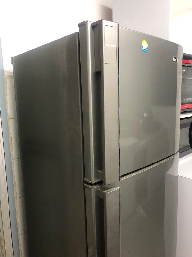 LG 2door fridge 160cm tall, TV & Home Appliances, Kitchen Appliances, Refrigerators