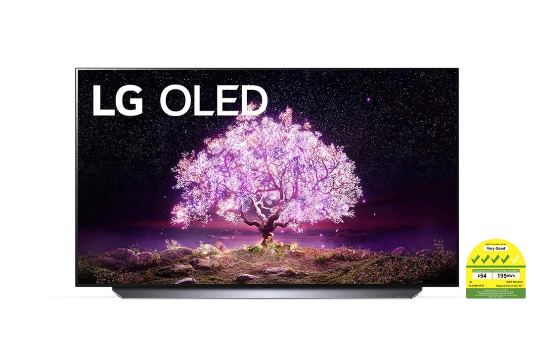 LG C1 55 inch OLED 4K, TV & Home Appliances, TV & Entertainment, TV on