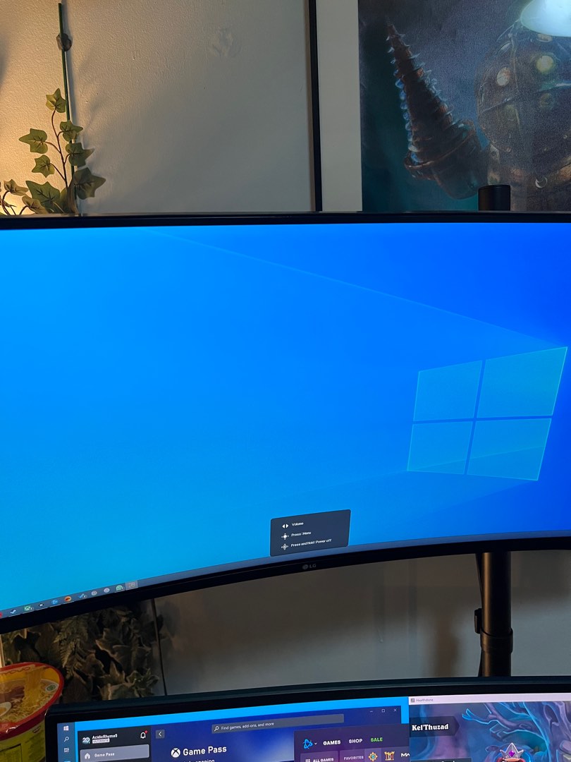 35 inch ultrawide monitor LG Monitor 35WN75C, Computers & Tech, Parts