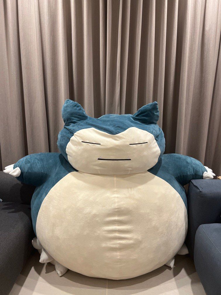 Huge snorlax shop bean bag