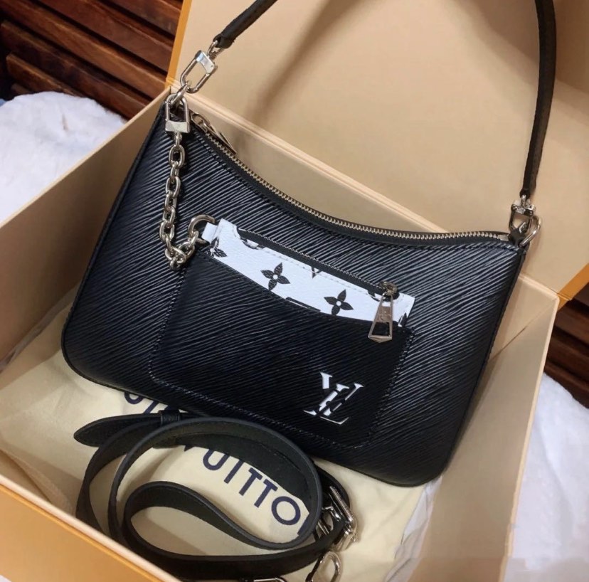 Louis Vuitton LV Marelle Bag in Black, Women's Fashion, Bags & Wallets