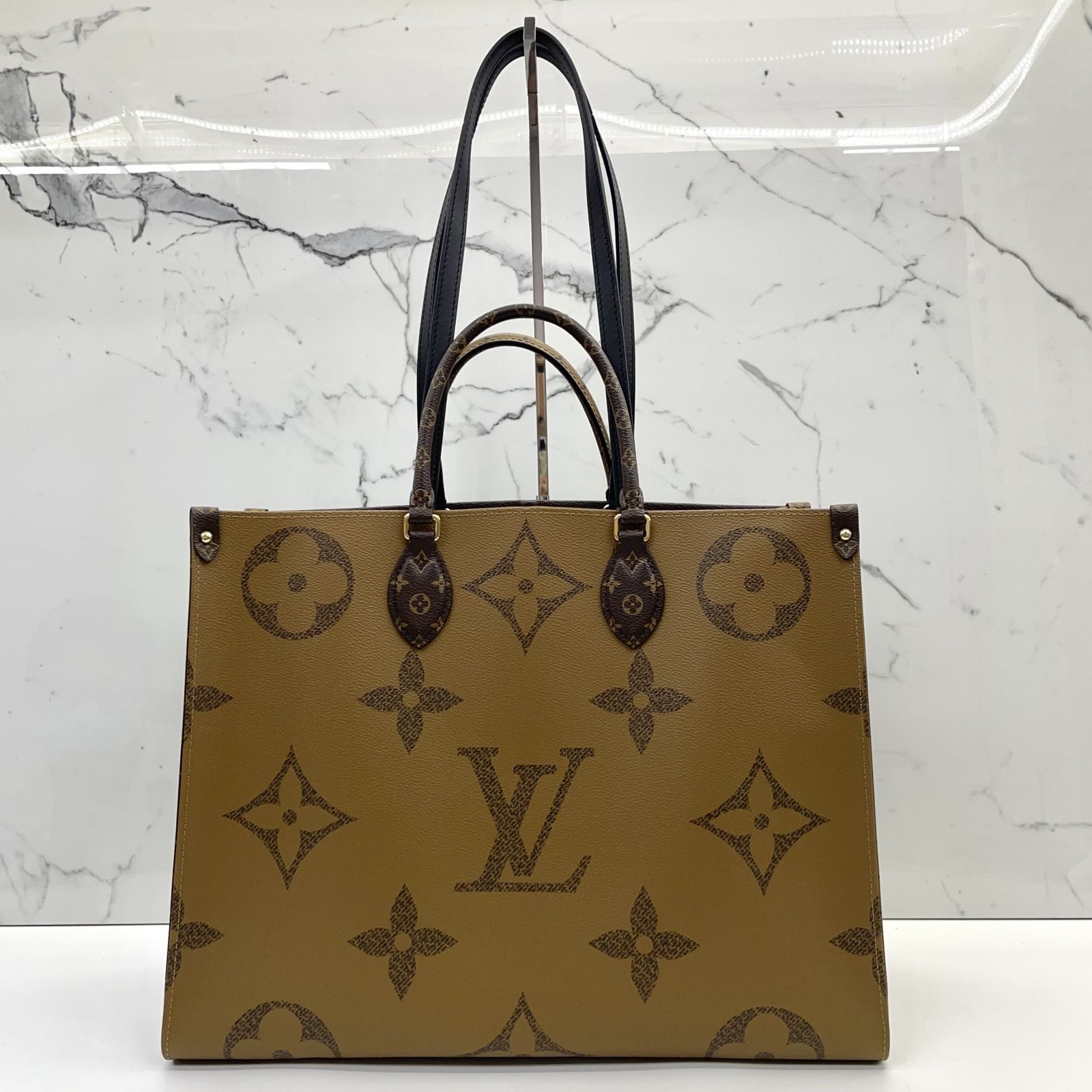 Buy Louis Vuitton Monogram Canvas Onthego GM Top Handle Handbag Article:  M45320 at