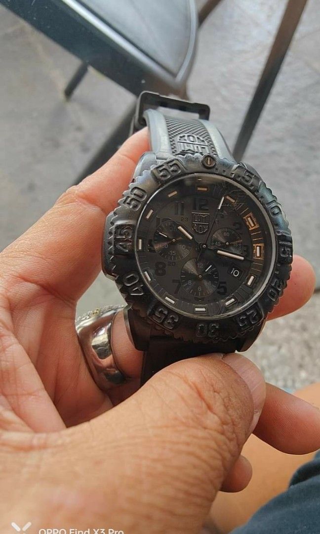 Luminox navy seal sales colormark chrono 3080 series