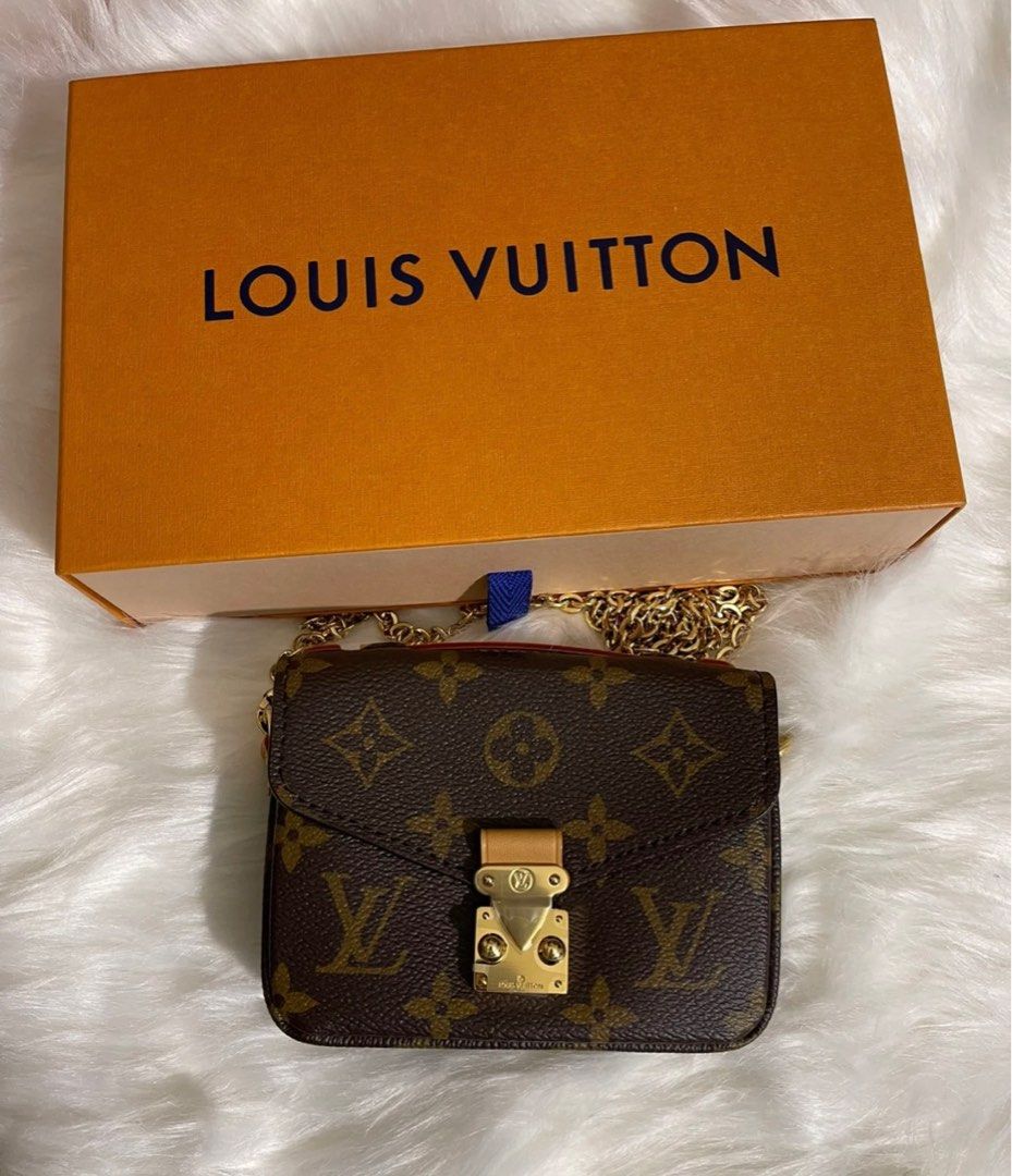 LV micro metis - beige claire, Luxury, Bags & Wallets on Carousell