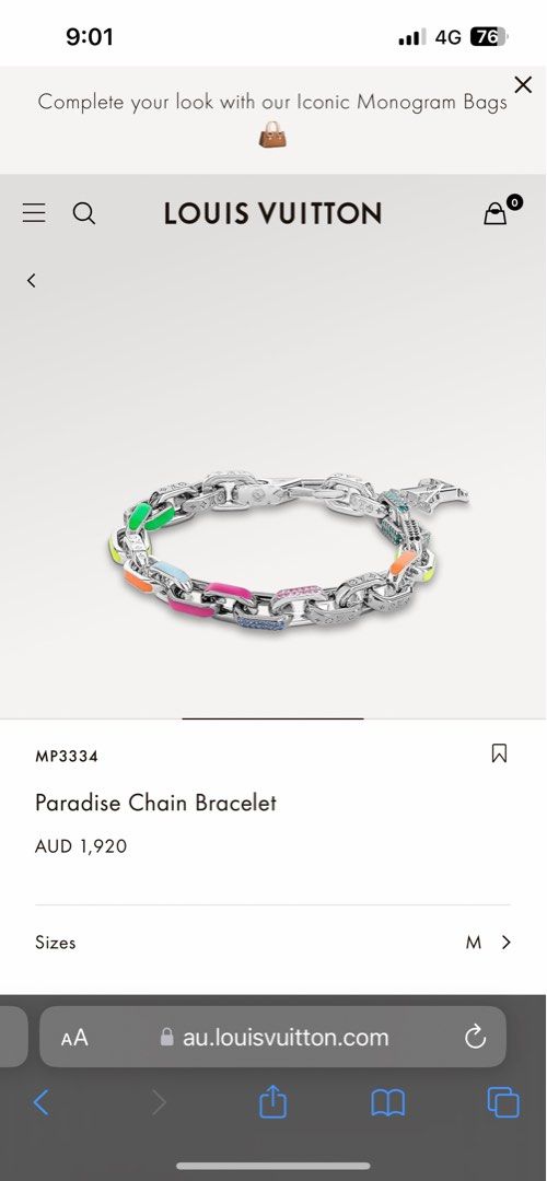 LV Paradise Bracelet