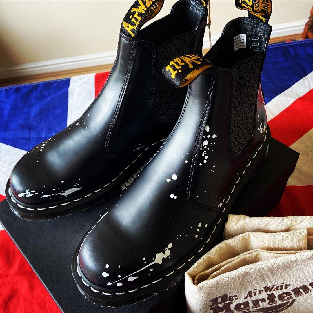 🇬🇧Made in England Dr Martens x Neighbourhood 2976 black + white