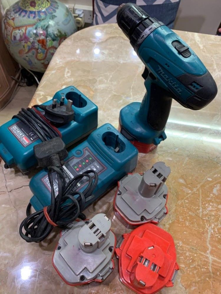 Makita 14.4V Battery Drill Power Tool Home Services Home