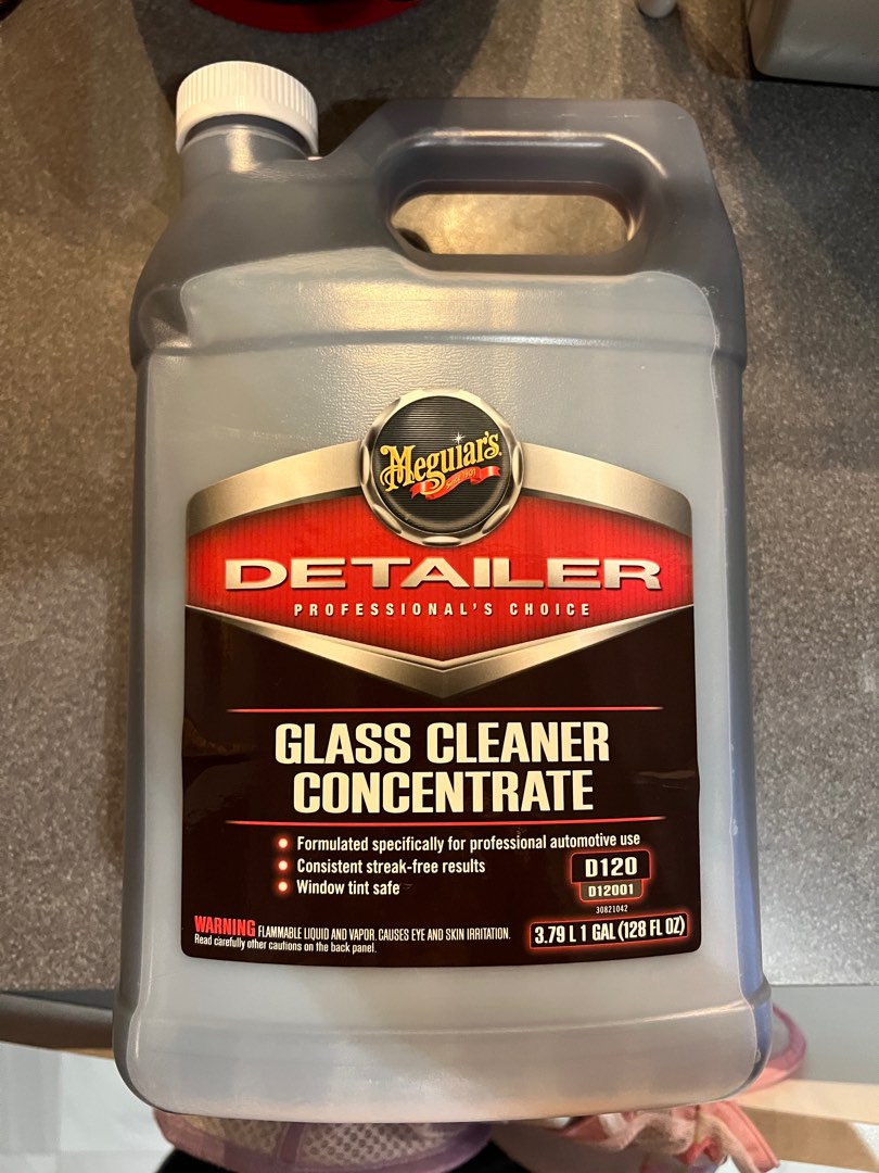 Meguiars D12001 Glass Cleaner Concentrate, Furniture & Home Living