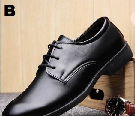 Casual leather shop dress shoes