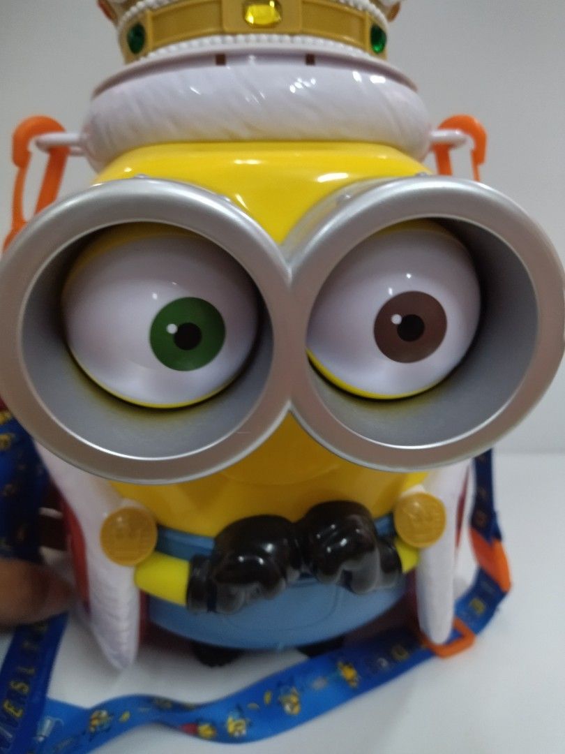 MINION KING BOB BUCKET UNIVERSAL STUDIO ORIGINAL, Hobbies & Toys, Toys