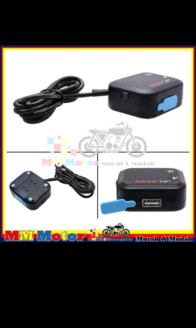 motorbike voltmeter, Motorcycles, Motorcycle Accessories on Carousell