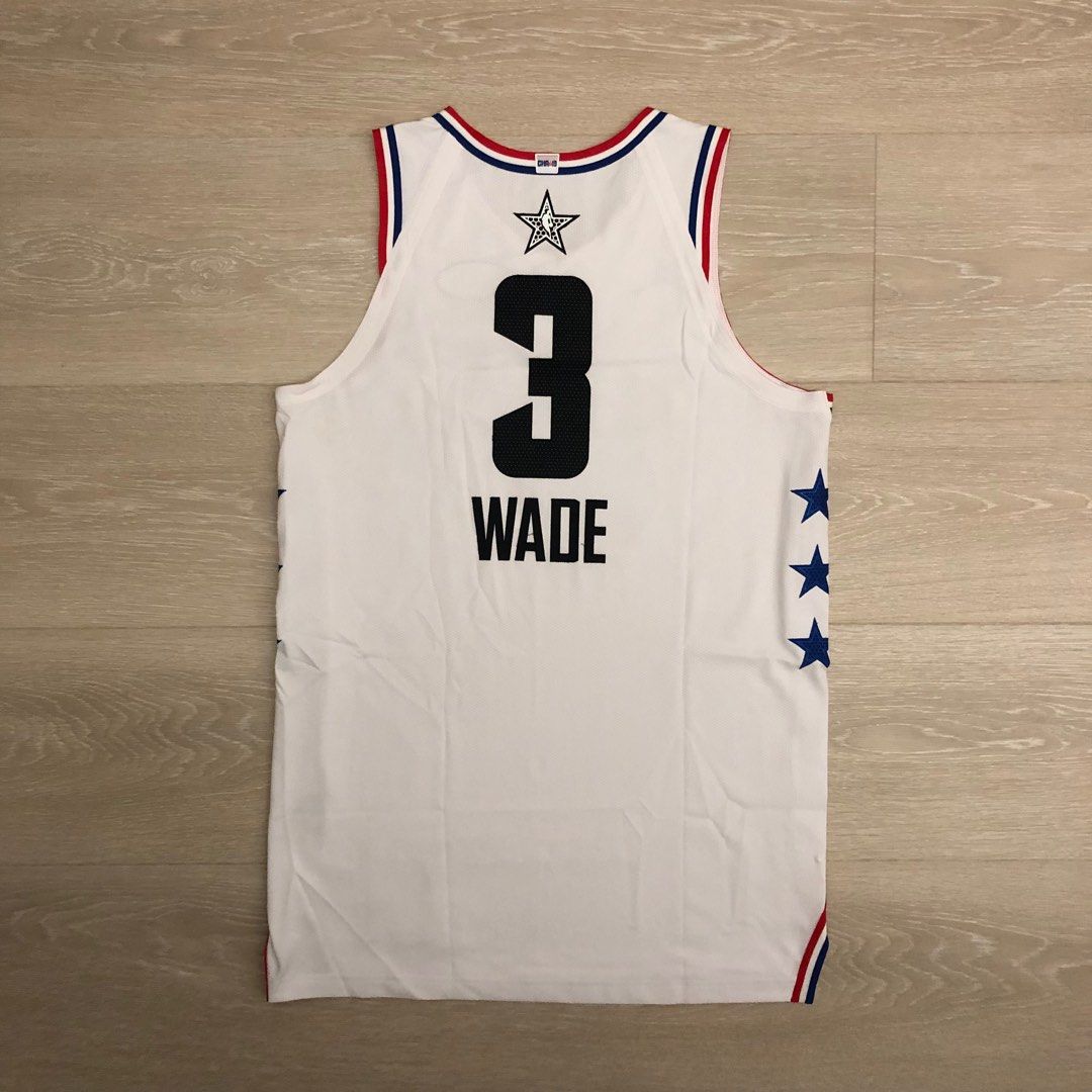 NBA 2019 All Star Miami Heat Wade Jersey game issued ASG