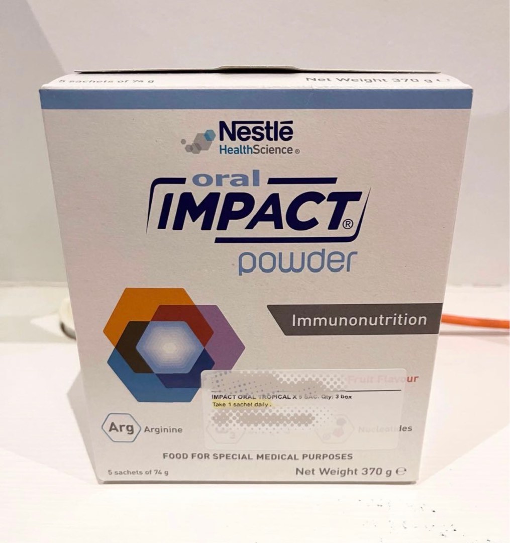 Nestle Oral Impact Powder brand new in box with 3 extra sachets FREE