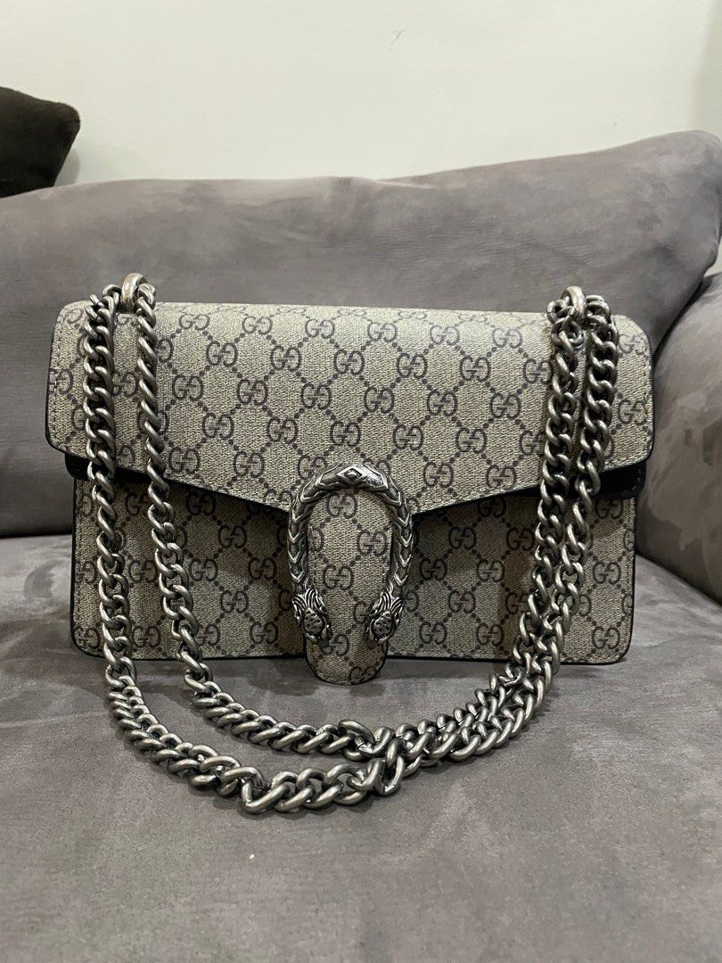 NEW. AUTHENTIC. GUCCI Dionysus (Category: Luxury Bags & Wallets) located in Iligan City. Submitted by declutter_er101 (Listing ID 1227182919, Image 2). Description: ‼️LIKE NEW. ZERO FLAWS‼️ GUCCI DIONYSUS SLING BAG in Medium Comes with dust bag only .